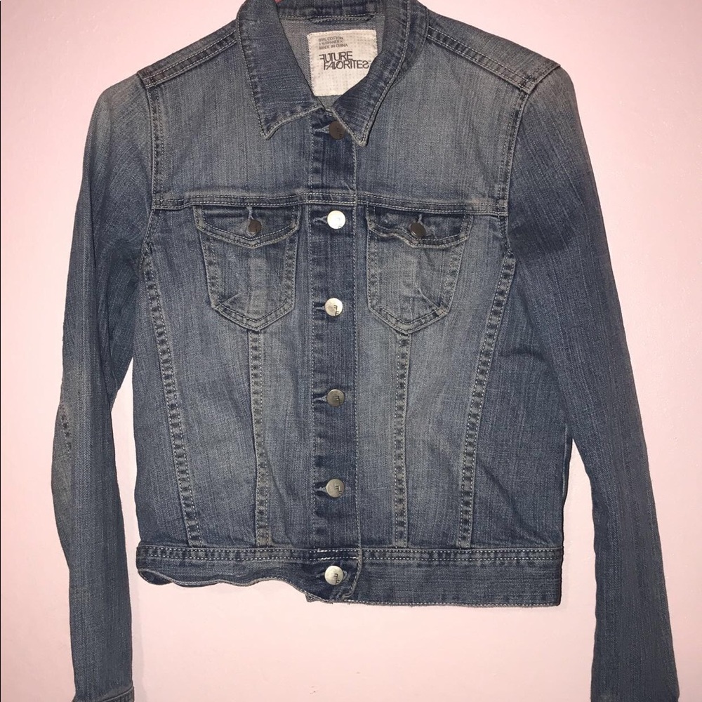 Future favorites jean jacket.